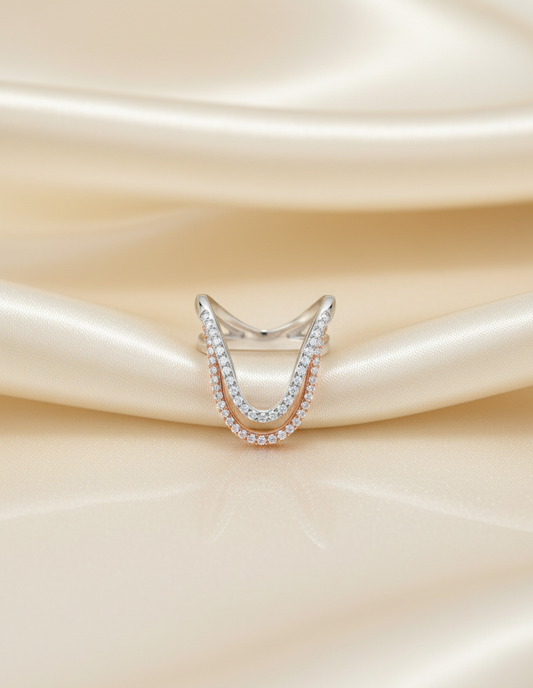 Double layered U/V Ring