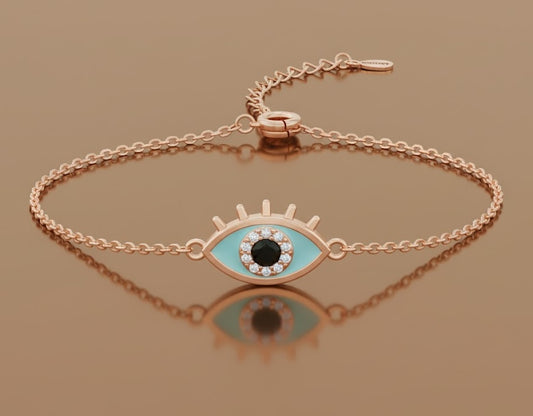 🧿 The Evil Eye Charm Bracelet